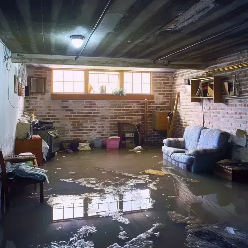 Flooded Basement Cleanup in Warren, RI